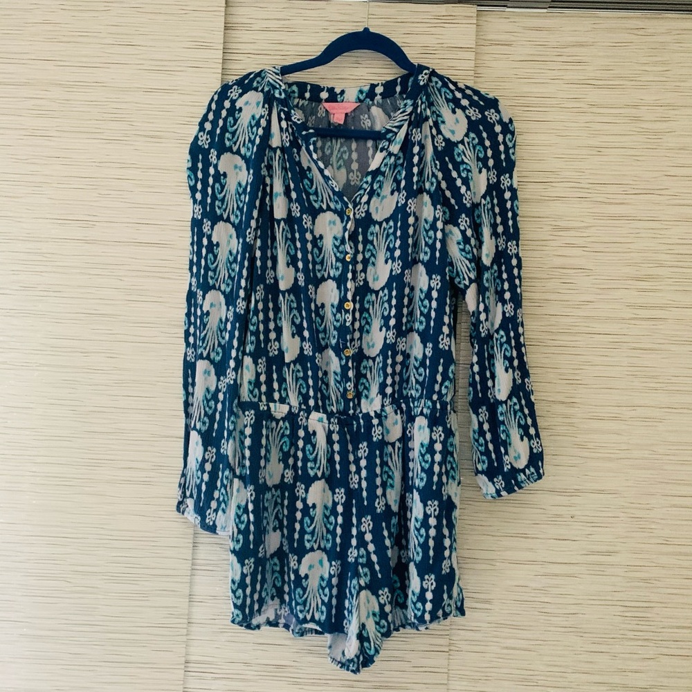 Lilly Pulitzer Small Octopus Romper